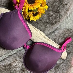 CLEO by Panache Moulded T-Shirt Deep Plunge Bra